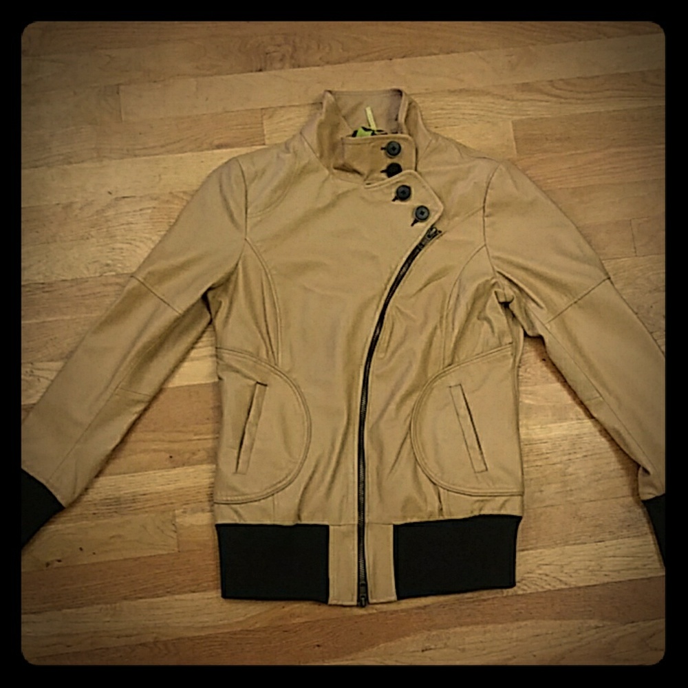 Leather jacket